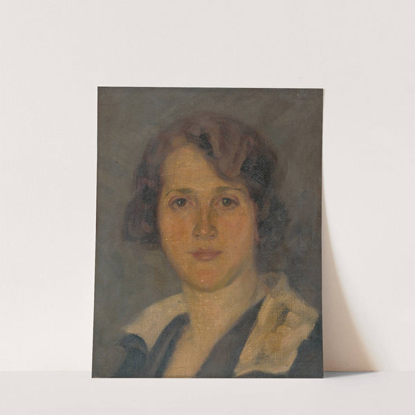 Portrait of the Artist&#039;s Wife by Andrej Kováčik