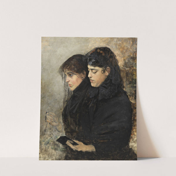 Portrait of the Artist&#039;s Wife and Sister-in-Law by Hugo Birger