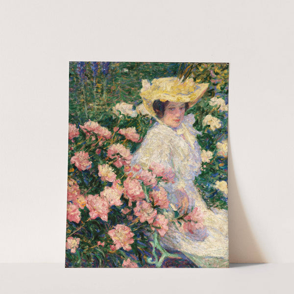 Portrait of the Artist&#039;s Wife, Helene by Carl Newman