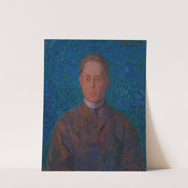 Portrait of the Author Mons Lie by Thorvald Erichsen