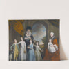 Portrait Of The Children Of William Craven, 6th Baron Craven by Thomas Beach