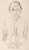 Portrait of the Composer Frederik Delius (1922)