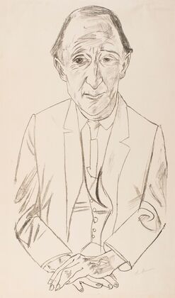 Portrait of the Composer Frederik Delius (1922)
