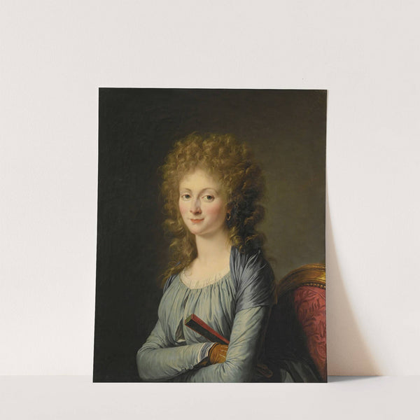 Portrait Of The Duchesse D’aiguillon (1770-1814) by Adélaïde Labille-Guiard