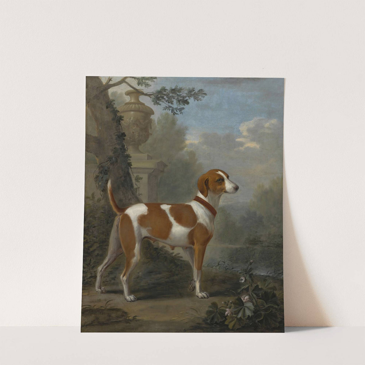 Portrait Of The Duke Of Hamilton’s Hound 'jewell' by John Wootton