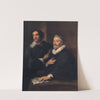 Portrait Of The Engravers Pieter De Jode The Elder And Pieter De Jode The Younger (between 1620 and 1640) by Anthony van Dyck