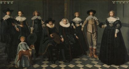 Portrait of the Family of Dirck Bas Jacobsz, Burgomaster of Amsterdam (1634 - 1635)