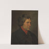 Portrait of the Farmer Torstein Ringheim from Voss (1855) by Adolph Tidemand