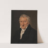 Portrait Of The Flower Painter C.D. Fritzsch (C. 1835) by Christian Albrecht Jensen
