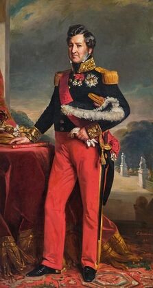 Portrait of the French King Louis-Philippe D’Orléans (Paris 1773-1850 Clermont House, England)