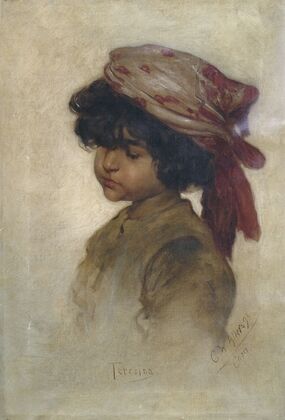 Portrait of the girl Teresina — size preview