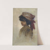 Portrait of the girl Teresina by Christian Wilhelm Allers