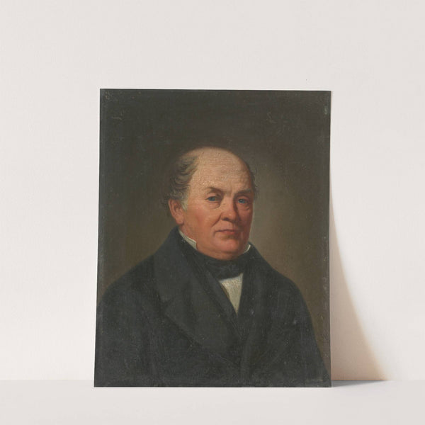 Portrait of the Glass Merchant, Johann Spiegelhalder (1858) by Daniel Cornelius Gesell