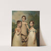 Portrait of the Hughes-Hallett children by John Hoppner