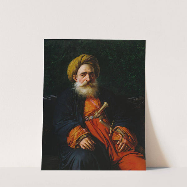 Portrait of the Katchef Dahouth, Christian Mameluke (1804) by Anne Louis Girodet-Trioson