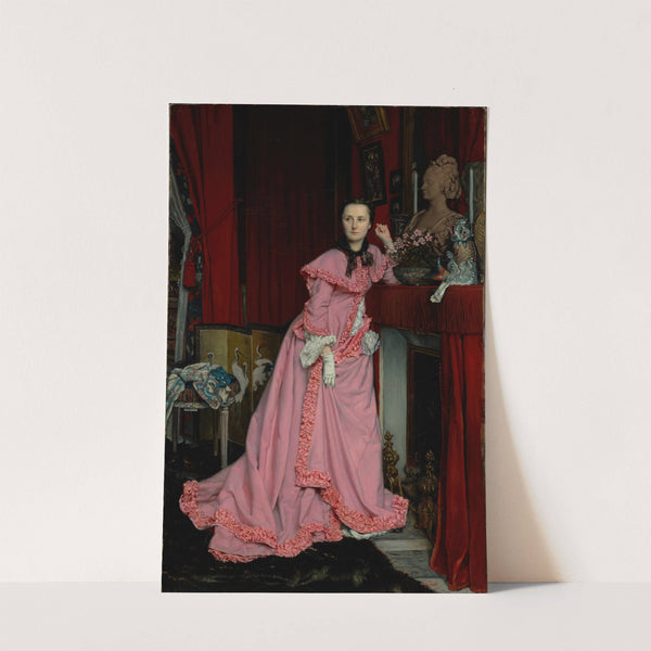Portrait Of The Marquise De Miramon, Née, Thérèse Feuillant by James Tissot