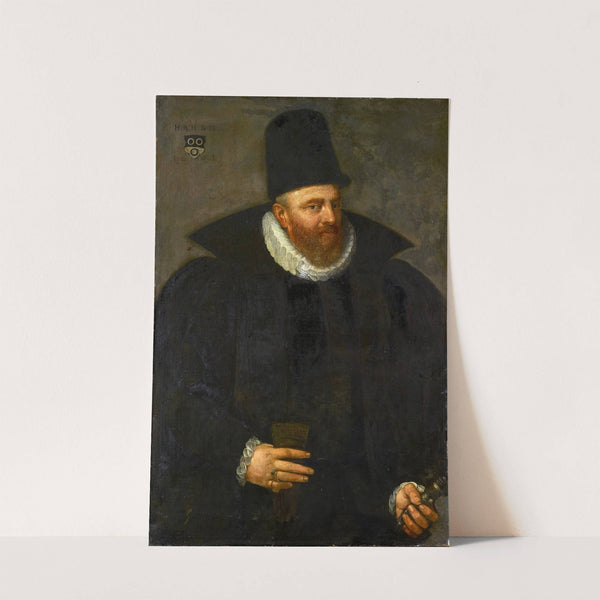 Portrait of the Mayor Hans Rudolf Huber of Basel by Hans Bock the Elder