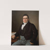 Portrait of the merchant Joseph Raphael (1824) by Christoffer Wilhelm Eckersberg