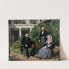 Portrait of the Metelerkamp family by Johan Heinrich Neuman