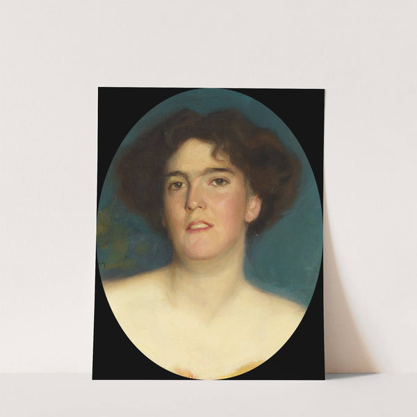 Portrait of the opera singer Signe Rappe-Welden (1906) by Bernhard Österman
