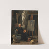 Portrait of the painter C. A. Lorentzen by Martinus Rørbye