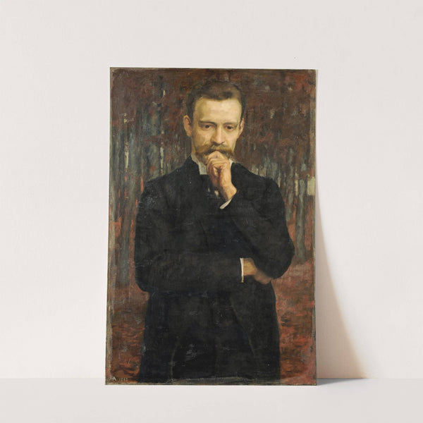 Portrait of the Painter Hermann Meyer (My Friend Hermann Meyer) by Heinrich Altherr