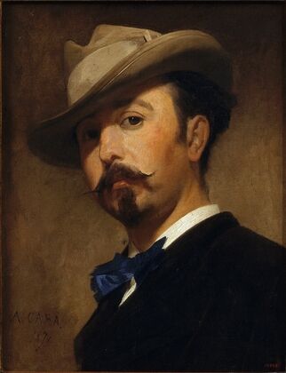 Portrait Of The Painter Joaquim Vayreda