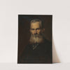 Portrait of the painter Teodor Boemma Eduard Ballo by Eduard Ballo
