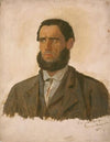 Portrait of the Prisoner Carl Gustav Svendsen (1857)