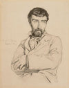 Portrait of the sculptor Jean Rivière