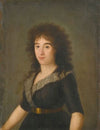 Portrait of the second condesa de castroterreño