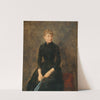 Portrait of the singer Hedwig Helbig (c. 1889) by Albin Egger Lienz