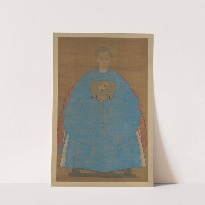 Portrait of the wife of Yizhai by Ruan Zude