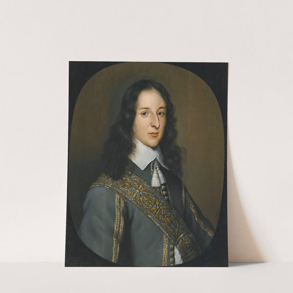 Portrait Of Thomas Belasyse, Aged 24, Later 1st Earl Fauconberg (1627-1700) by M.D. Hout