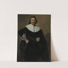 Portrait of Tieleman Roosterman (1634) by Frans Hals