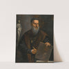 Portrait of Titian by Pietro della Vecchia