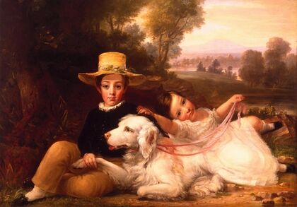 Portrait of Two Children