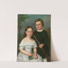 Portrait of Two Children (1840) by Dominik Weber