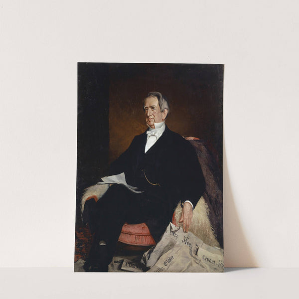 Portrait of U.S. Secretary of State William H. Seward by Frank Buchser