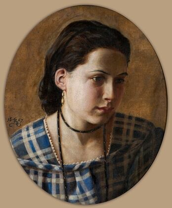 Portrait of Vilhemine Erichsen