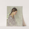 Portrait of Vivian E. Dunton (the artist&#039;s daughter) by William Herbert Dunton