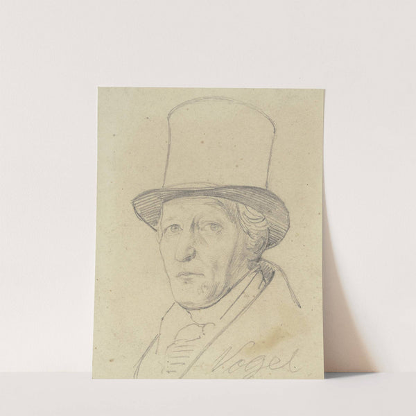 Portrait of Vogel by Carl Hoff