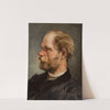 Portrait of Walery Gadomski, sculptor by Andrzej Grabowski