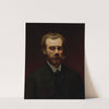 Portrait of Walerz Brochocki, painter by Kazimierz Mirecki