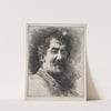 Portrait of Whistler with the White Lock by Mortimer Menpes