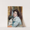 Portrait of Wife by Stanisław Dębicki