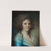 Portrait Of Wilhelmine Bertouch, Lady-In-Waiting (1790s) by Jens Juel