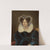 Portrait of Wilhelmine, queen of the Netherlands by Jan Baptist van der Hulst