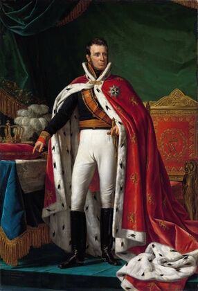 Portrait of William I,King of the Netherlands