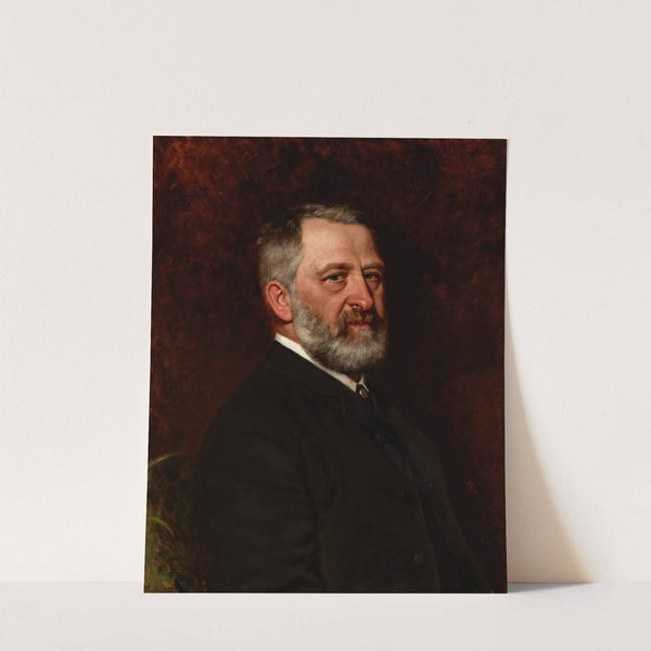 Portrait of Władysław Łuszczkiewicz by Alfred Izydor Romer